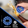 image:imageGSE Games amp Sports Expert Set of 8 Replacement Washers with Bottle Opener for Washer Toss Game American FlagAmerican Flag
