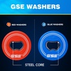 image:imageGSE Games amp Sports Expert Set of 8 Replacement Washers with Bottle Opener for Washer Toss Game American FlagRedBlue