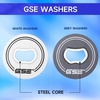 image:imageGSE Games amp Sports Expert Set of 8 Replacement Washers with Bottle Opener for Washer Toss Game American FlagWhiteGrey
