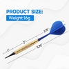 image:imageGSE Games amp Sports Expert Soft Tip Darts for Electronic Dart Board 60 of Free Dart Tips amp Storage Bag IncludedPlastic16 Grams12 Pack