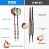 image:imageGSE Games amp Sports Expert Soft Tip Darts for Electronic Dart Board 60 of Free Dart Tips amp Storage Bag IncludedProfessional  18 Grams6 Pack