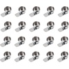 image:imageGSE Games amp Sports Expert Stainless Steel Cup Holder Dropin Cup Holder for Casino Poker Tables Work Desks Boats RVs Cards amp Trucks Slide UnderJumbo