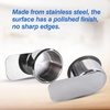 image:imageGSE Games amp Sports Expert Stainless Steel Cup Holder Dropin Cup Holder for Casino Poker Tables Work Desks Boats RVs Cards amp Trucks Slide UnderSmall