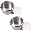 image:imageGSE Games amp Sports Expert Stainless Steel Cup Holder Dropin Cup Holder for Casino Poker Tables Work Desks Boats RVs Cards amp Trucks Slide UnderSmall