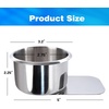 image:imageGSE Games amp Sports Expert Stainless Steel Cup Holder Dropin Cup Holder for Casino Poker Tables Work Desks Boats RVs Cards amp Trucks Slide UnderSmall