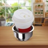 image:imageGSE Games amp Sports Expert Stainless Steel Cup Holder Dropin Cup Holder for Casino Poker Tables Work Desks Boats RVs Cars amp TrucksDual Size