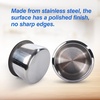 image:imageGSE Games amp Sports Expert Stainless Steel Cup Holder Dropin Cup Holder for Casino Poker Tables Work Desks Boats RVs Cars amp TrucksJumbo
