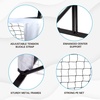 image:imageGSE Portable Pickleball Net System with 22  3 Feet Regulation Size Net Steady Metal Frame Stand and Carrying Bag for Outdoor Indoor Game