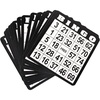image:imageGSE Bingo Game Cards with EasyRead Numbers 100 Reusable Paper Bingo Sheets Set18pack