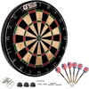 image:imageGSE Games amp Sports Expert 18 Regulation Size Steel Tip Dartboard Game Set Excellent BristleSisal Paper Baseball Bullseye Dart Board Game Set Several Styles AvailablePro Bristle Dartboard with 6 Darts