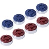 image:imageGSE Games amp Sports Expert 218 or 2516 Shuffleboard Pucks Set of 8 for Shuffleboard Table Accessories ChromeBronzeChrome  2516