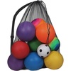 image:imageGSE Games amp Sports Expert 24x3630x40 XLarge Mesh Sports Equipment Drawstring Bag for Soccers Basketballs FootballsBlack