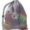 image:imageGSE Games amp Sports Expert 24x3630x40 XLarge Mesh Sports Equipment Drawstring Bag for Soccers Basketballs FootballsGrey