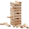 image:imageGSE Games amp Sports Expert 54Piece Mini Tumbling Timbers Wooden Blocks Stacking Floor Game Set Build to Over 15ftNatural Wood