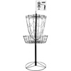 image:imageGSE Games amp Sports Expert PRO Portable Disc Golf Target Basket 12 Chains24 Chains Metal Flying Disc Golf Practice Goal Baskets for Outdoor Yard Backyard Park Training amp GamesBlack