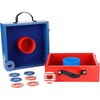 image:imageGSE Games amp Sports Expert Premium Wood Washer Toss Game Set with 8 Washers with Bottle Opener for Adults and Family Portable Lawn Game for Beach Backyard Pitching Tailgating CampingRedBlue