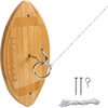 image:imageGSE Games amp Sports Expert Ring Toss Game for Adults Hook and Ring Toss Game Wall Mount for OutdoorIndoor Ring Toss Hook Game for Family Fun Party Game Man Cave DecorFootball