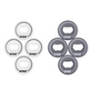 image:imageGSE Games amp Sports Expert Set of 8 Replacement Washers with Bottle Opener for Washer Toss Game American FlagWhiteGrey