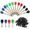 image:imageGSE Games amp Sports Expert Soft Tip Darts for Electronic Dart Board 60 of Free Dart Tips amp Storage Bag IncludedPlastic16 Grams12 Pack