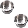 image:imageGSE Games amp Sports Expert Stainless Steel Cup Holder Dropin Cup Holder for Casino Poker Tables Work Desks Boats RVs Cars amp TrucksJumbo
