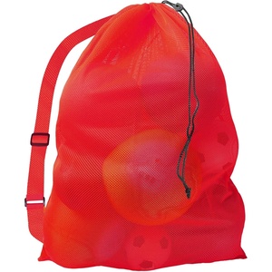 image:imageGSE Games amp Sports Expert 24x3630x40 XLarge Mesh Sports Equipment Drawstring Bag for Soccers Basketballs FootballsRed