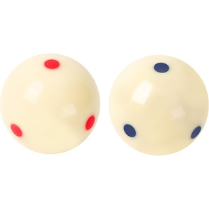 image:imageGSE Games amp Sports Expert Billiard Practice Training Cue Ball AAAGrade PRO Cup Standard Pool Billiard Cue Ball 6 oz 214 Several Colors AvailableRed  Blue