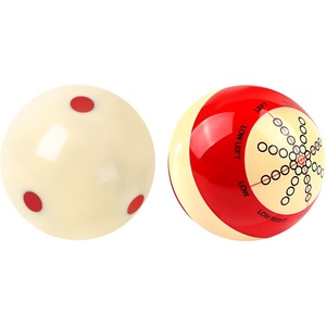 image:imageGSE Games amp Sports Expert Billiard Practice Training Cue Ball AAAGrade PRO Cup Standard Pool Billiard Cue Ball 6 oz 214 Several Colors AvailableRed  Artifact