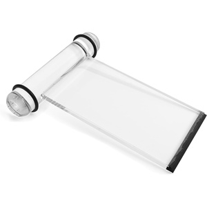 image:imageGSE Games amp Sports Expert CasinoHome Custom Poker Table Steel Rake Toke Drop Box with Money Bill Drop Slot or Acrylic Money Plunger PaddleMoney Plunger Paddle