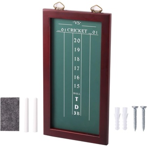 image:imageGSE Games amp Sports Expert Chalk Dart Scoreboard for Dart Board Cricket amp 01 Dart Games with Chalks and Chalk Wipe StandardLargeStandard