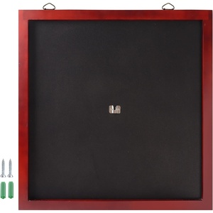 image:imageGSE Games amp Sports Expert Dart Backboard with Wood Frame and Felt Wall Protector for Dart Board SurroundMahogany