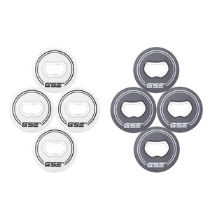 image:imageGSE Games amp Sports Expert Set of 8 Replacement Washers with Bottle Opener for Washer Toss Game American FlagWhiteGrey