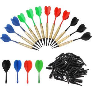 image:imageGSE Games amp Sports Expert Soft Tip Darts for Electronic Dart Board 60 of Free Dart Tips amp Storage Bag IncludedPlastic16 Grams12 Pack