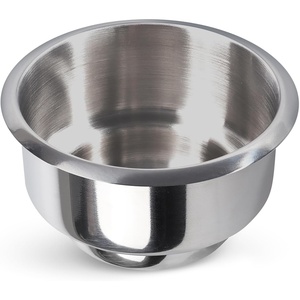 image:imageGSE Games amp Sports Expert Stainless Steel Cup Holder Dropin Cup Holder for Casino Poker Tables Work Desks Boats RVs Cars amp TrucksDual Size