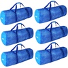 image:imageBlack HeavyDuty Large Mesh Sports Duffle Bag Dry Bag Diving Equipment Scuba Bag with Zipper Great for Gym Workout Sport Balls Storage Scuba Gear Snorkeling Water Sports and TravelBlue