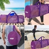 image:imageBlack HeavyDuty Large Mesh Sports Duffle Bag Dry Bag Diving Equipment Scuba Bag with Zipper Great for Gym Workout Sport Balls Storage Scuba Gear Snorkeling Water Sports and TravelPurple