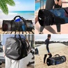 image:imageBlack HeavyDuty Large Mesh Sports Duffle Bag Dry Bag Diving Equipment Scuba Bag with Zipper Great for Gym Workout Sport Balls Storage Scuba Gear Snorkeling Water Sports and TravelBlack