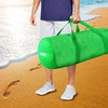 image:imageBlack HeavyDuty Large Mesh Sports Duffle Bag Dry Bag Diving Equipment Scuba Bag with Zipper Great for Gym Workout Sport Balls Storage Scuba Gear Snorkeling Water Sports and TravelGreen