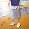 image:imageBlack HeavyDuty Large Mesh Sports Duffle Bag Dry Bag Diving Equipment Scuba Bag with Zipper Great for Gym Workout Sport Balls Storage Scuba Gear Snorkeling Water Sports and TravelGrey