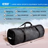 image:imageBlack HeavyDuty Large Mesh Sports Duffle Bag Dry Bag Diving Equipment Scuba Bag with Zipper Great for Gym Workout Sport Balls Storage Scuba Gear Snorkeling Water Sports and TravelBlack
