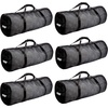 image:imageBlack HeavyDuty Large Mesh Sports Duffle Bag Dry Bag Diving Equipment Scuba Bag with Zipper Great for Gym Workout Sport Balls Storage Scuba Gear Snorkeling Water Sports and TravelBlack