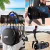 image:imageBlack HeavyDuty Large Mesh Sports Duffle Bag Dry Bag Diving Equipment Scuba Bag with Zipper Great for Gym Workout Sport Balls Storage Scuba Gear Snorkeling Water Sports and TravelBlack