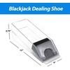 image:imageGSE Blackjack Game Combo Set with Blackjack Layout Felt 6Deck Automatic Card Shuffler 8Deck Dealer Shoe and Discard Holder Tray 5 of Cut Cards  Great for Family Casino Game Night8Deck Blackjack Set