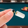 image:imageGSE Games amp Sports Expert 10 Pieces 12mm13mm Billiard Pool Tips SoftHard Screwon Tips Replacement or White Pool Cue Stick Nylon Ferrules Replacement12mm