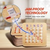 image:imageGSE Games amp Sports Expert 10Pack Reusable Shutter Bingo Cards 5Ply Stitched FingerTip Slide Bingo Game Cards with QuickClear Sliding Windows200Pack Cards