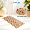 image:imageGSE Games amp Sports Expert 10Pack Reusable Shutter Bingo Cards 5Ply Stitched FingerTip Slide Bingo Game Cards with QuickClear Sliding WindowsMaster Board