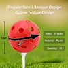 image:imageGSE Games amp Sports Expert 12Pack Practice Golf Balls 40mm Limited Flight Plastic Soft Golf Balls Airflow Hollow Training Golf Ball for Swing Practice Several Colors AvailableMultiColor