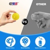 image:imageGSE Games amp Sports Expert 12Pack Practice Golf Balls 40mm Limited Flight Plastic Soft Golf Balls Airflow Hollow Training Golf Ball for Swing Practice Several Colors AvailableYellow