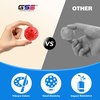 image:imageGSE Games amp Sports Expert 12Pack Practice Golf Balls 40mm Limited Flight Plastic Soft Golf Balls Airflow Hollow Training Golf Ball for Swing Practice Several Colors AvailableRed