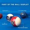 image:imageGSE Games amp Sports Expert 2 14Inch Professional Regulation Size Billiards Pool Balls Set Standard Set of 16 Pool Balls for Billiard Table Pool Table Accessories Several Colors AvailableDark Marble Style Balls
