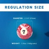 image:imageGSE Games amp Sports Expert 2 14Inch Professional Regulation Size Billiards Pool Balls Set Standard Set of 16 Pool Balls for Billiard Table Pool Table Accessories Several Colors AvailableMarble Style Balls